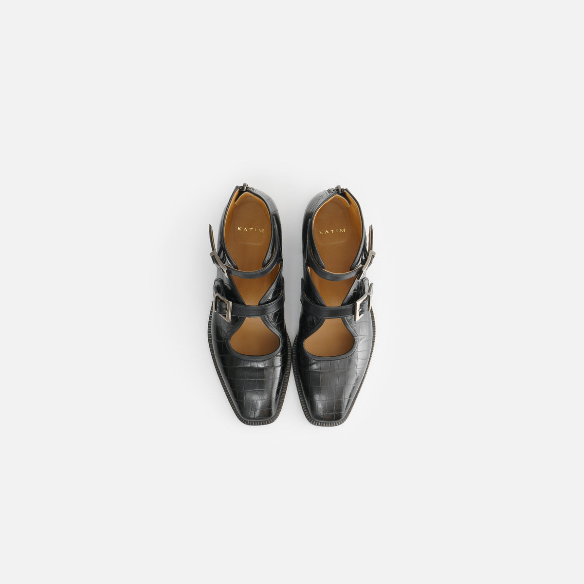 Christian Louboutin | Mamadrague black soft patent ballerinas | Savannahs