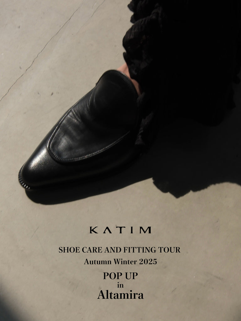 KATIM SHOE CARE AND FITTING TOUR Autumn & Winter 2025 & POP UP STORE in Altamira Nagoya