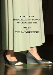 KATIM Popup Store & Shoe Care and Fitting Tour Fall Winter 2023 in The Launderette Store