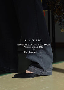 KATIM SHOE CARE AND FITTING TOUR Fall Winter 2022 in The Launderette