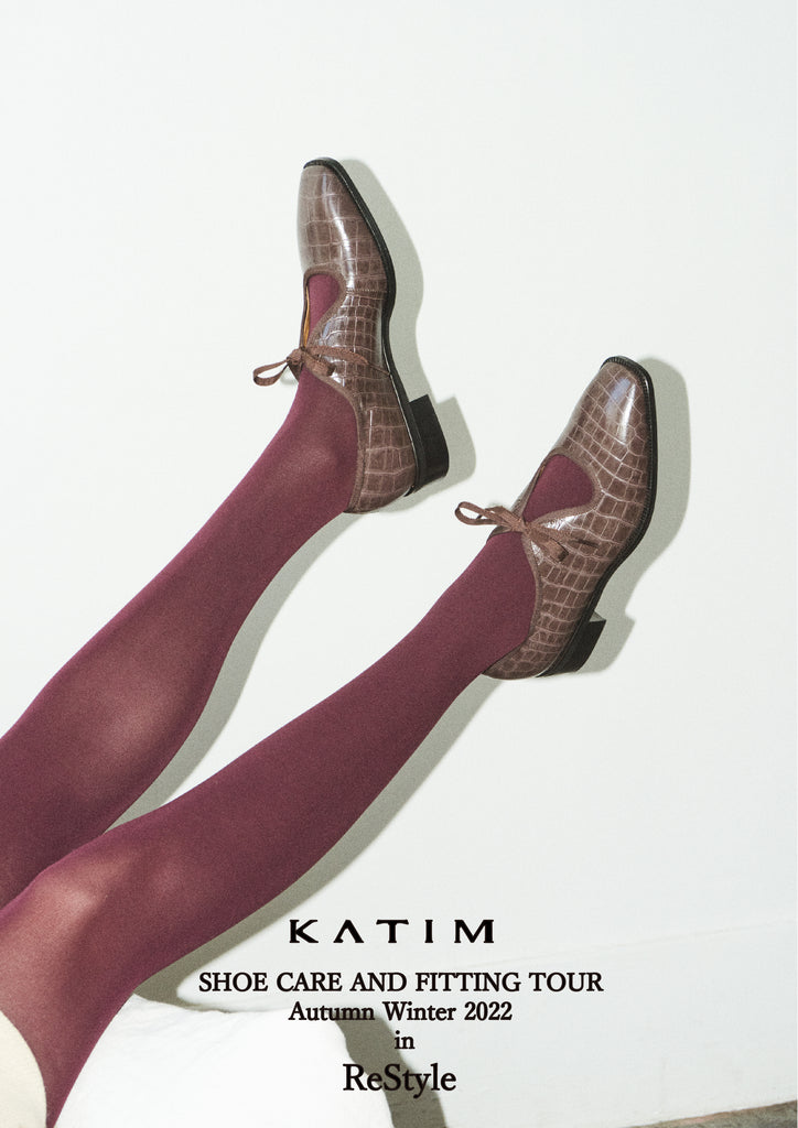 KATIM SHOE CARE AND FITTING TOUR Fall Winter 2022 in ReStyle