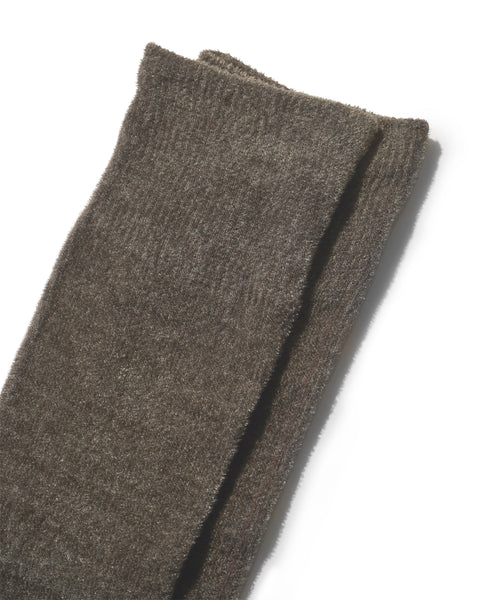 BEER HILL SOCKS_dark taupe