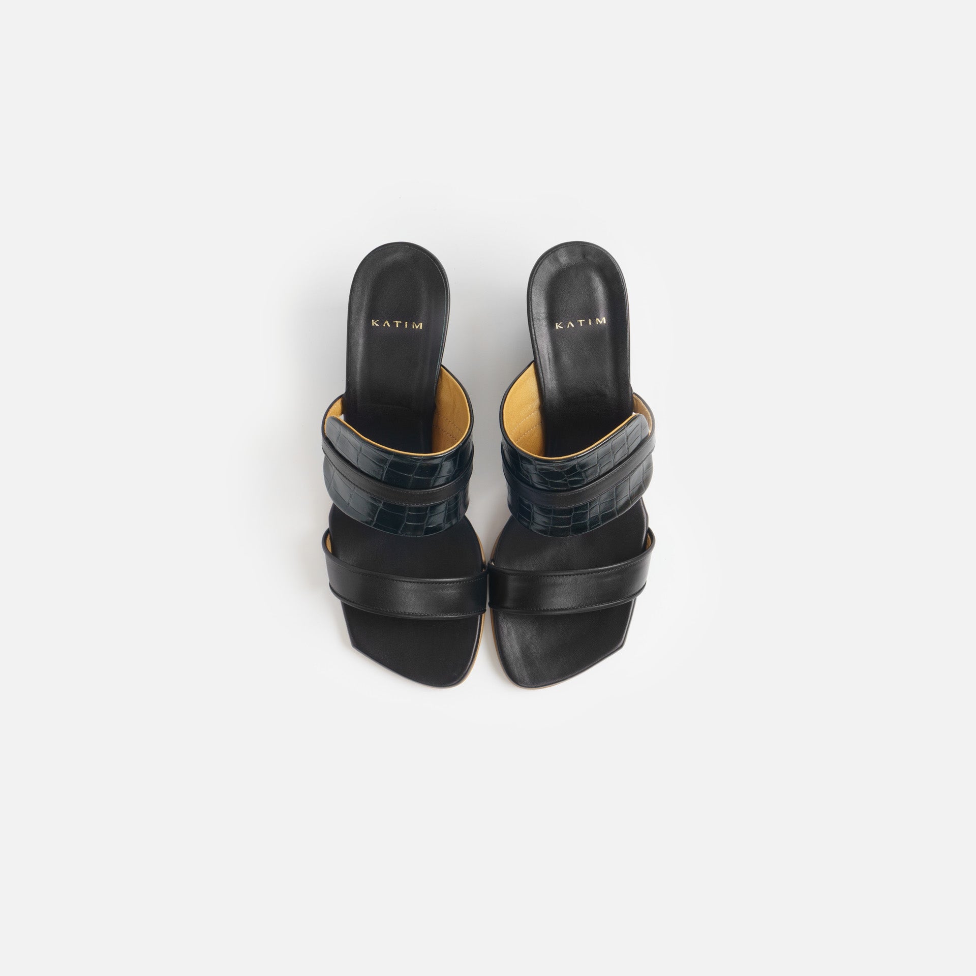 SOUTHGATEⅡ_black&croco blk