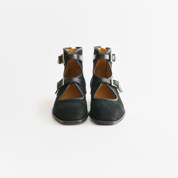 FOLKLAND_nubuck black(black sole)